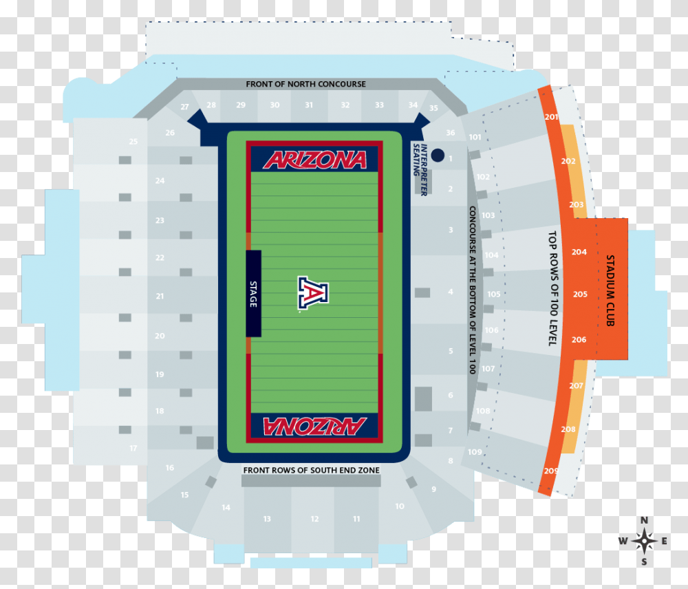 A Graphic Representation And Visual Of Arizona Stadium, Electronics, Condo, Housing Transparent Png