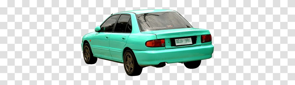 A Green Blue Car That's Parked File With The Proton Wira, Sedan, Vehicle, Transportation, Tire Transparent Png