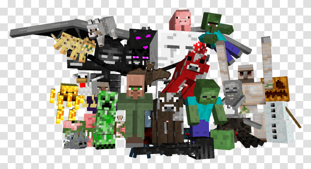 A Group Photo Wallpapers And Art Mineimator Forums Minecraft Ender Dragon Toy Transparent Png