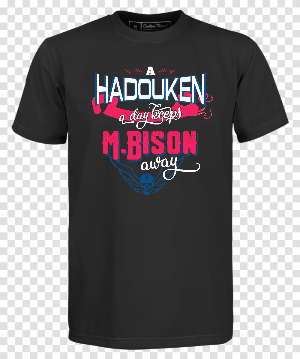 A Hadouken A Day Happily Divorced Shirts, Apparel, T-Shirt, Sleeve Transparent Png