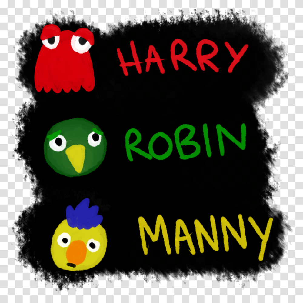 A Handy Guide To The Canon Names For The 3 Puppets Illustration, Toy, Alphabet, Angry Birds Transparent Png