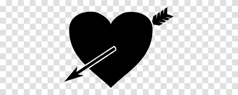 A Heart Pierced By An Arrow Emotion, Gray, World Of Warcraft Transparent Png