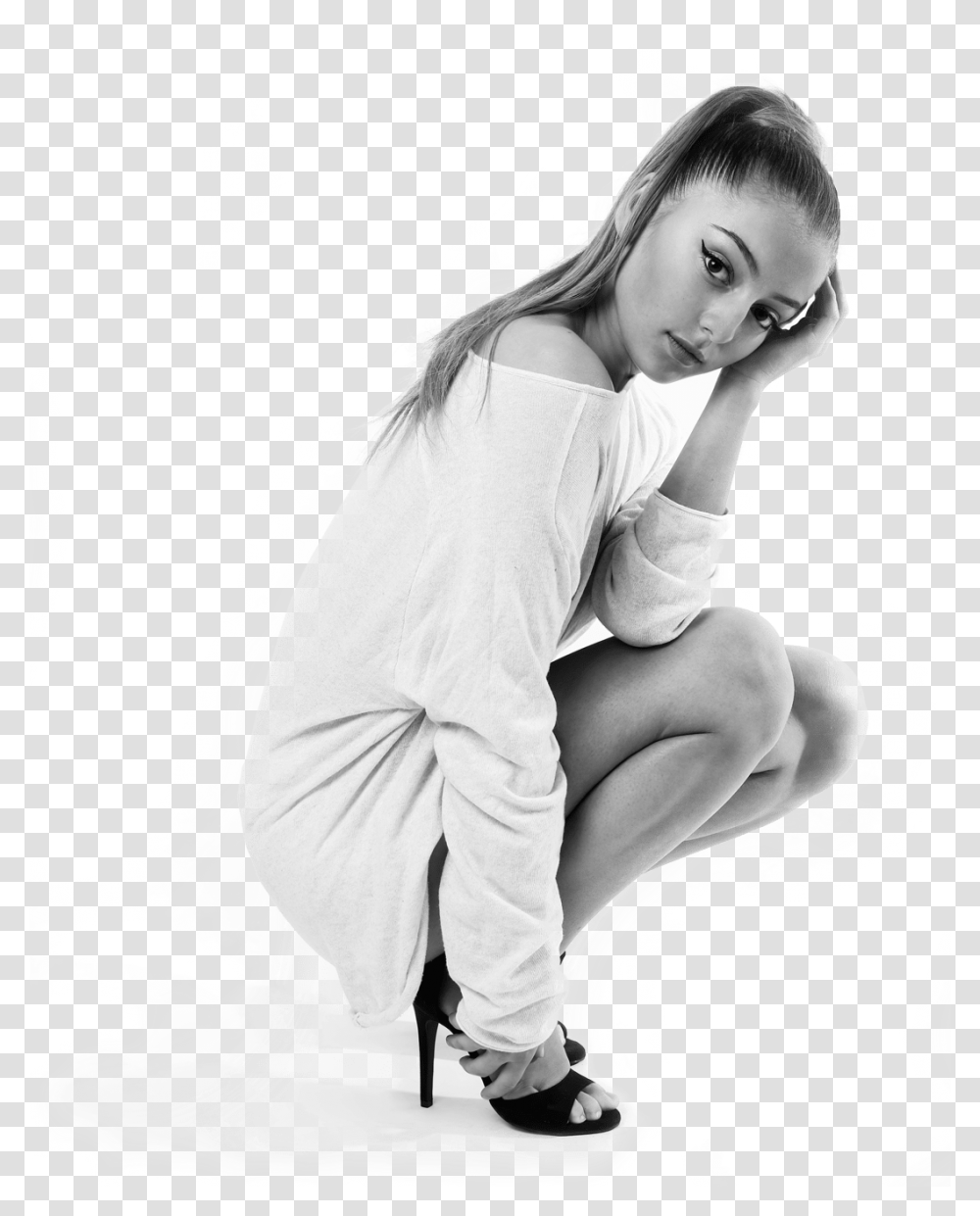 A Highly Energetic Tribute To The Princess Of Pop Ariana Grande Sitting, Person, Dance Pose, Leisure Activities Transparent Png