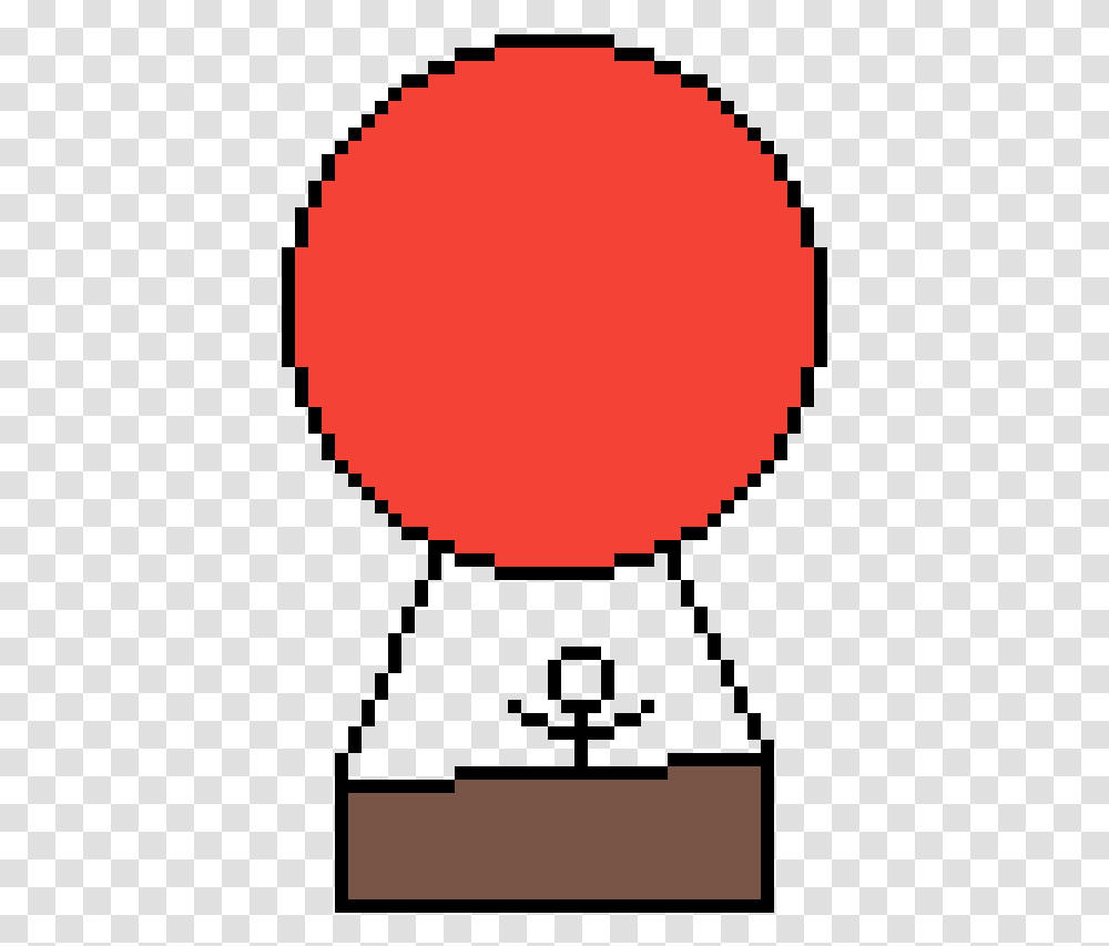 A Hot Air Balloon Ride Deadpool Logo Pixel Art, Pillow, Cushion, Armor Transparent Png