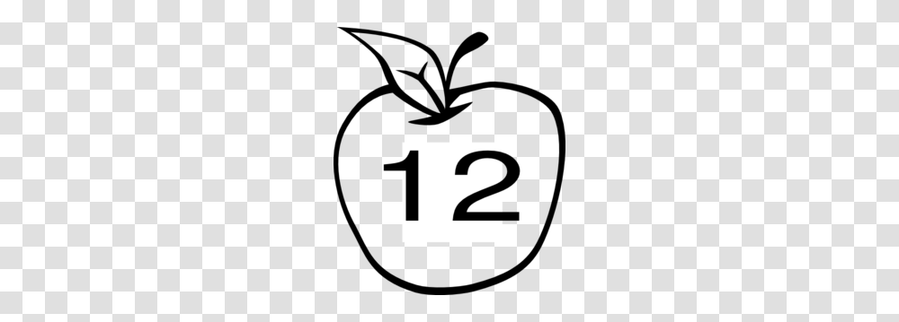 A In Apple Clip Art, Number, Alphabet Transparent Png