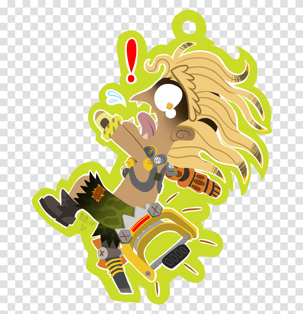 A Junkrat Christmas Ornament I Made For My Friend Bethany, Poster, Advertisement Transparent Png