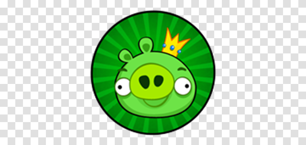 A King's Crown Roblox Angry Birds Level Failed King Pig, Plant, Green, Disk, Graphics Transparent Png