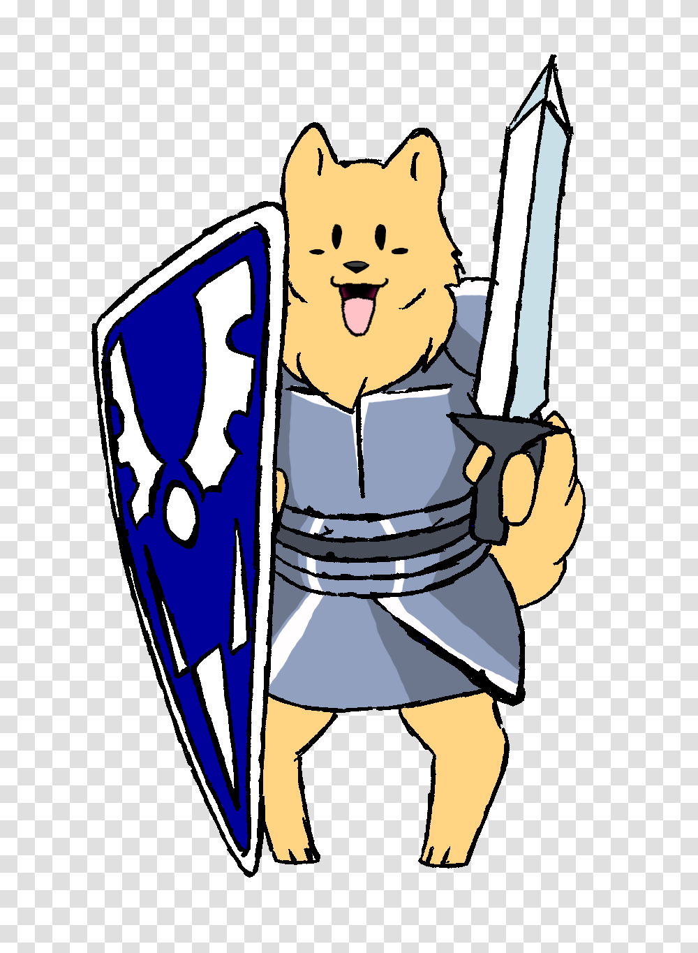 A Kittys Tale, Armor, Shield, Knight Transparent Png