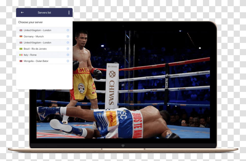 A Knock Out Watch Boxing Events With Ringvpn Rungvisai Vs Gonzalez 2, Person, Human, Sport, Sports Transparent Png