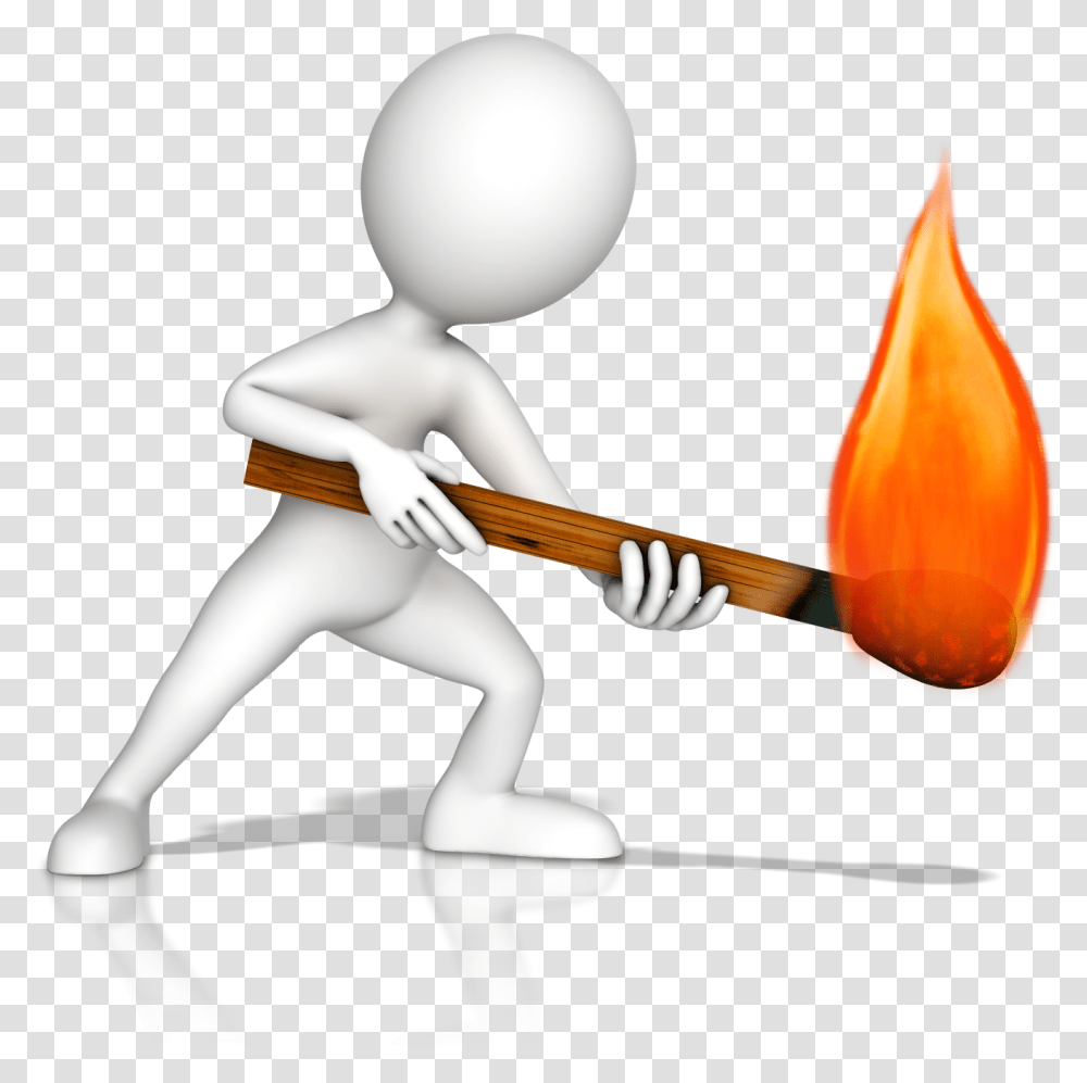 A Little Spark Can Start Big Fire Be The 3d People Icon Fire, Person, Human, Juggling, Flame Transparent Png