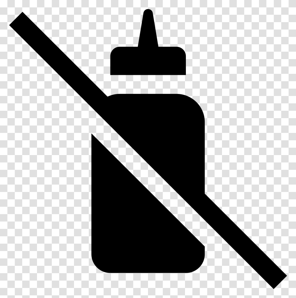 A Logo Of A Mustard Bottle With A Diagonal Line Drawn, Gray, World Of Warcraft Transparent Png