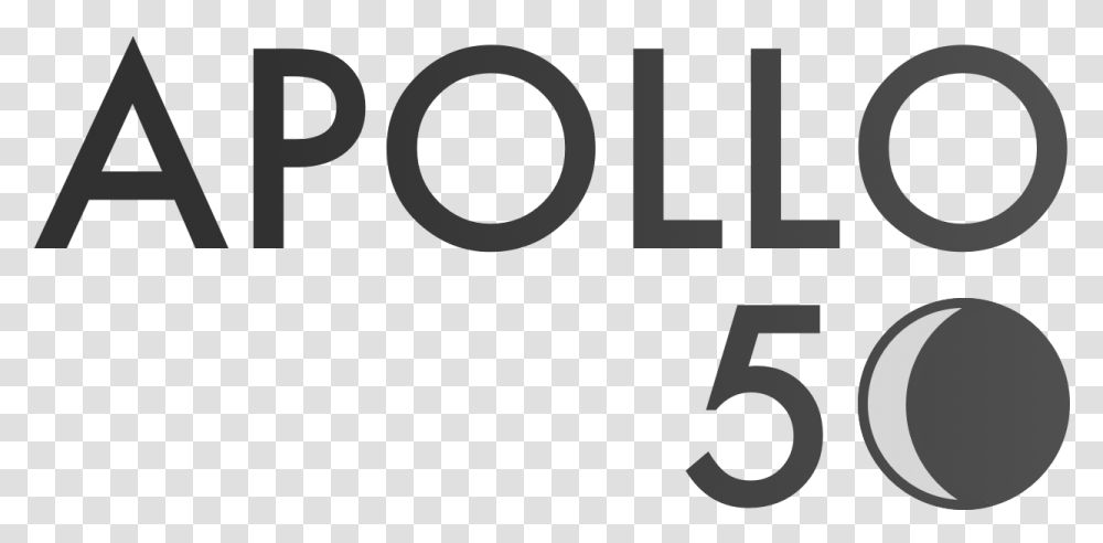 A Logo That Says Apollo 50 Graphics, Number, Alphabet Transparent Png