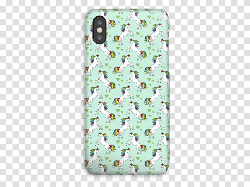 A Lovely Unicorn Case Cover Con Unicorno Iphone Xs, Pattern, Painting, Plot Transparent Png