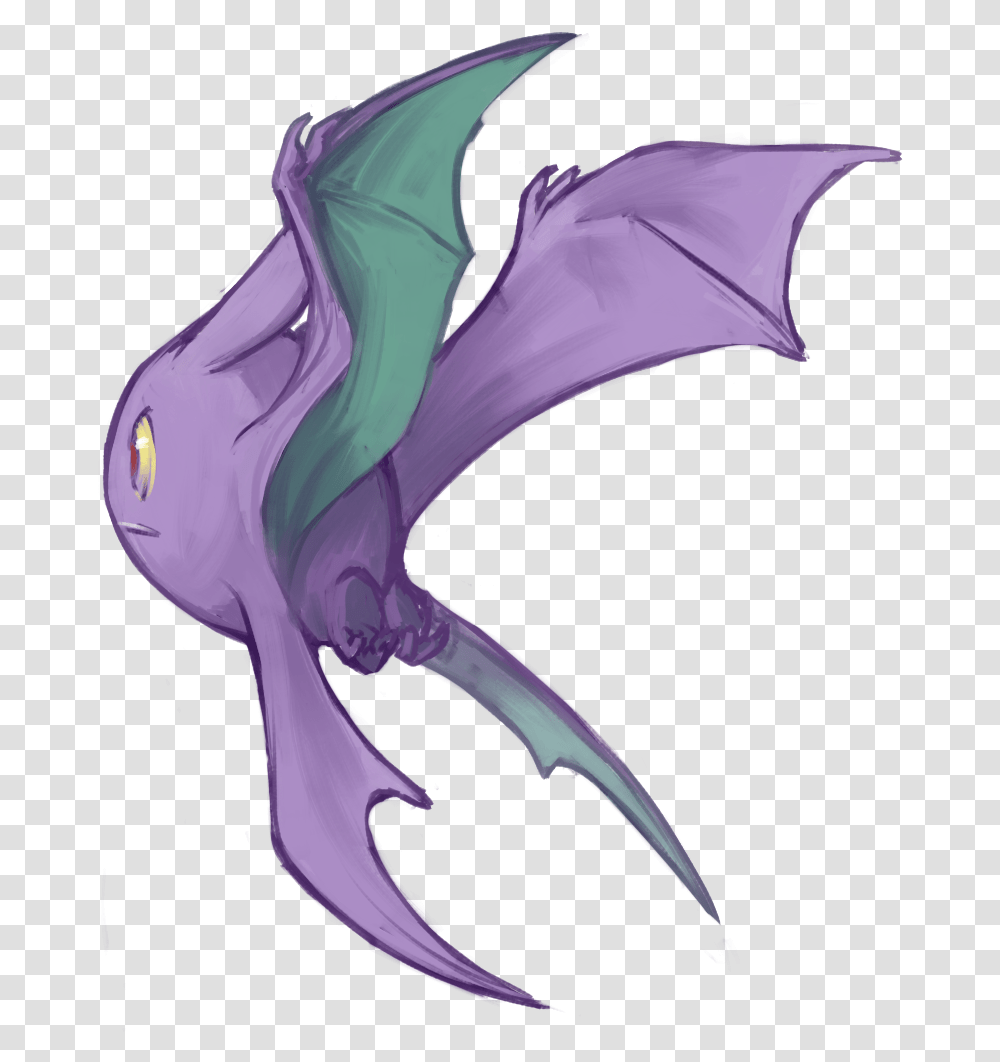 A Lovely Viewer Requested A Crobat In Stream Cartoon, Sea Life, Animal, Squid, Seafood Transparent Png