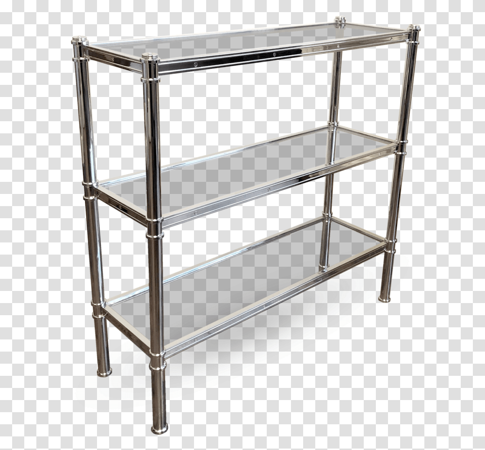 A Low Version Of The Cole Porter Etagere With Glass Shelf, Bow, Construction, Scaffolding, Stand Transparent Png