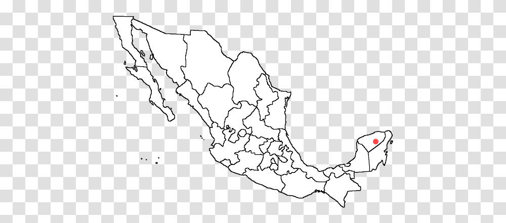 A Map Of Mexico Mexico Outline Map, Diagram, Plot, Atlas, Person Transparent Png