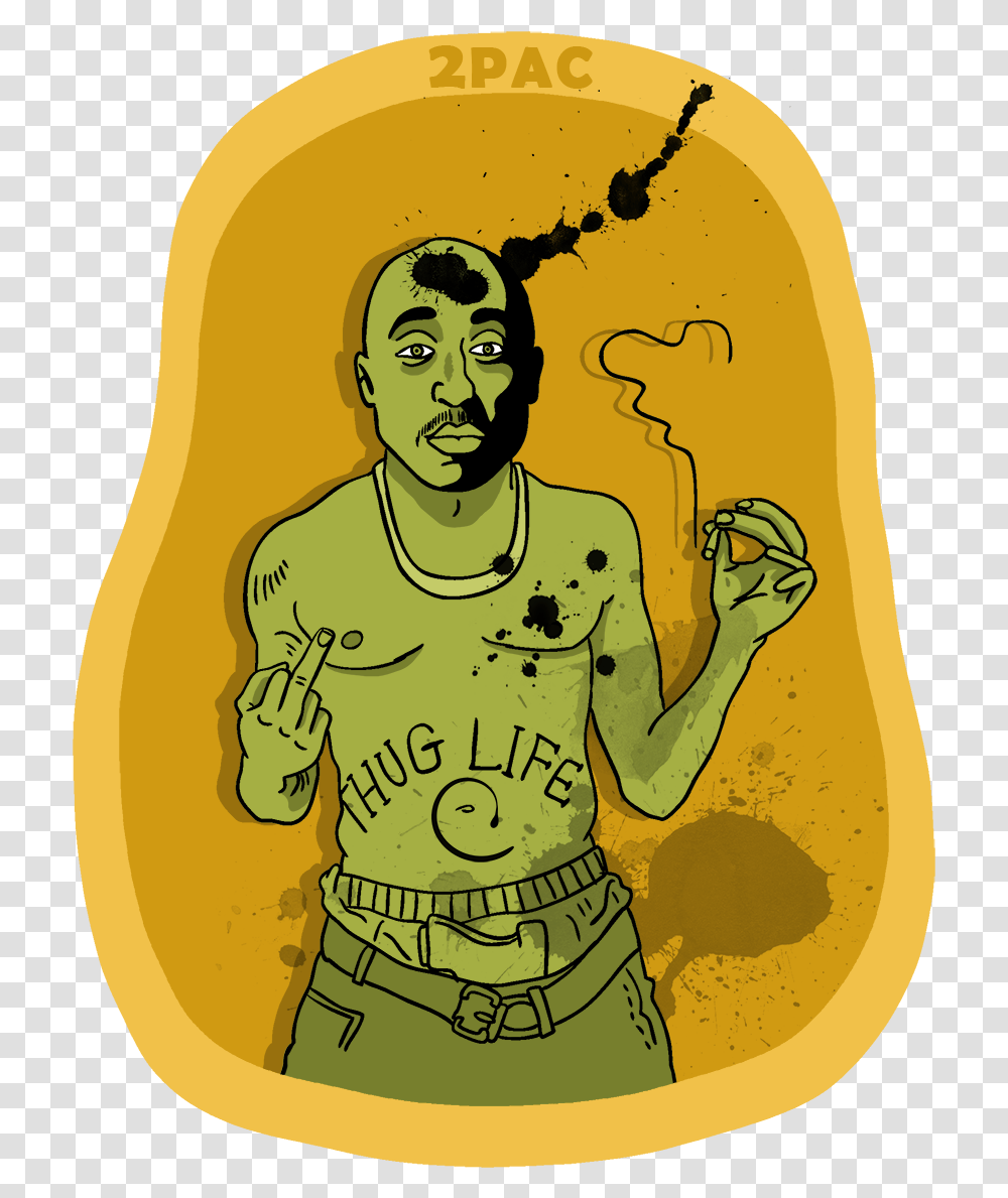 A Million Degrees Of Separation Tupac, Plant, Person, Food, Vegetable Transparent Png