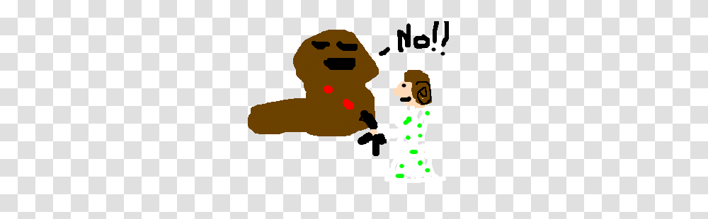 A Mold Covered Princess Leia Kills Jaba The Hutt, Leisure Activities, Silhouette, Pac Man Transparent Png