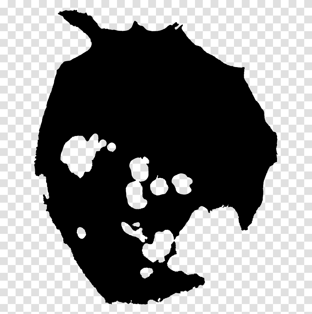 A Moon Shaped Pool Radiohead Hail To The Thief Burn Moon Shaped Pool, Face, Silhouette, Stencil Transparent Png