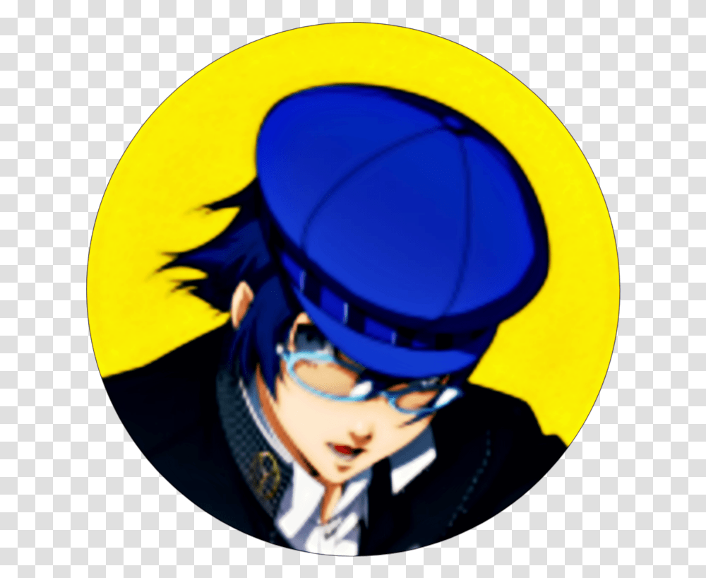 A Naoto Icon Naoto Shirogane Twitter, Helmet, Person Transparent Png