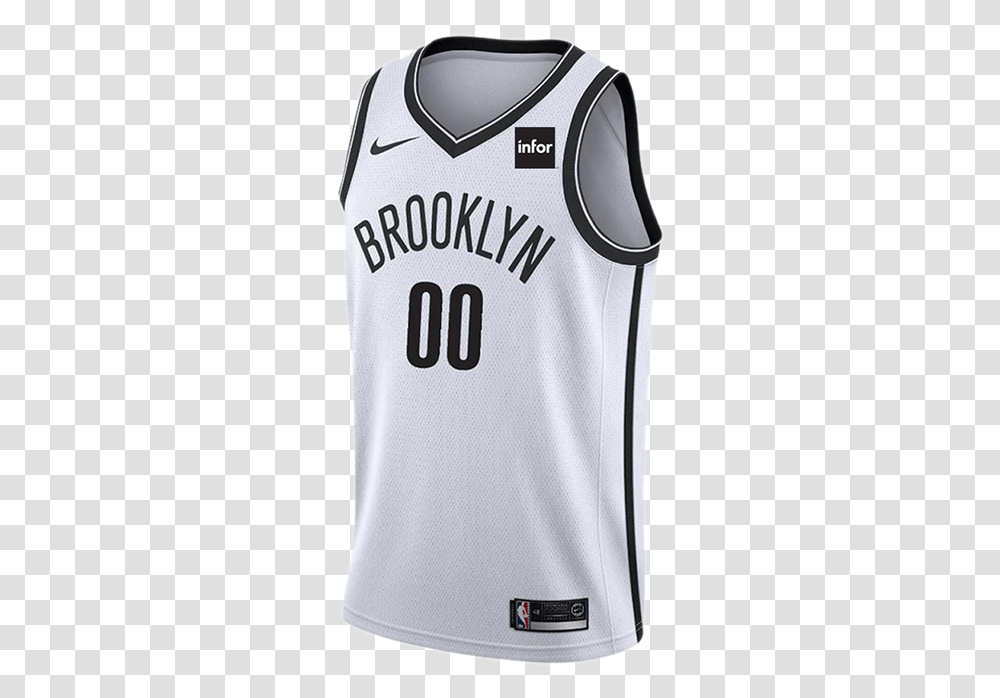 A New Feel For Season Brooklyn Nets Brooklyn Nets Jersey, Bib, Shirt, Clothing, Apparel Transparent Png