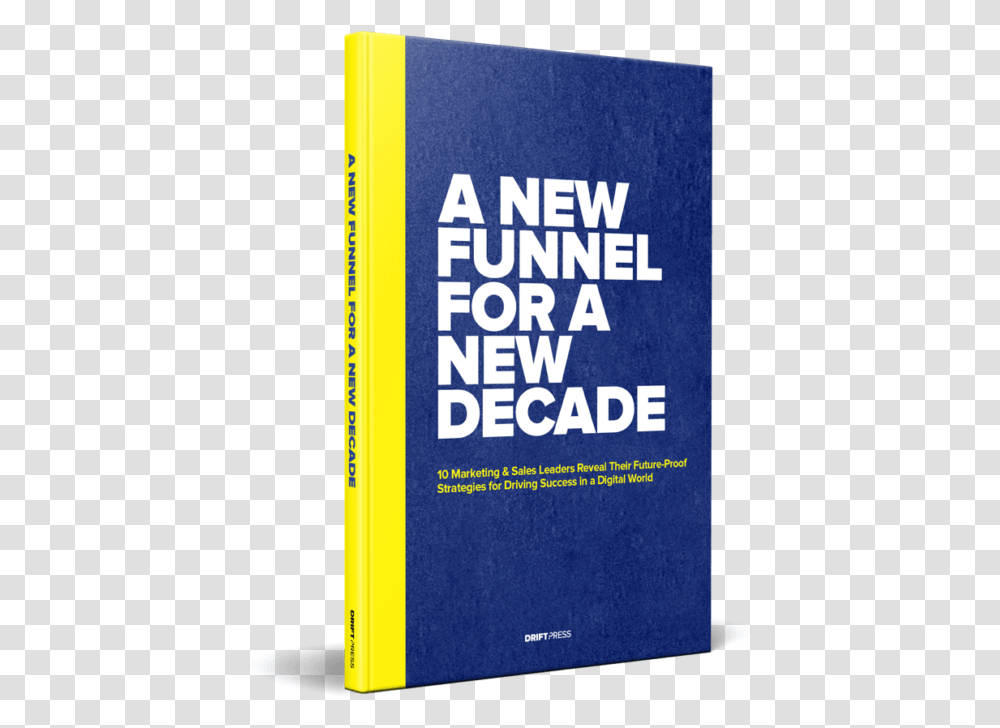 A New Funnel For Decade Download The Book Drift, Text, Label, Word, Advertisement Transparent Png
