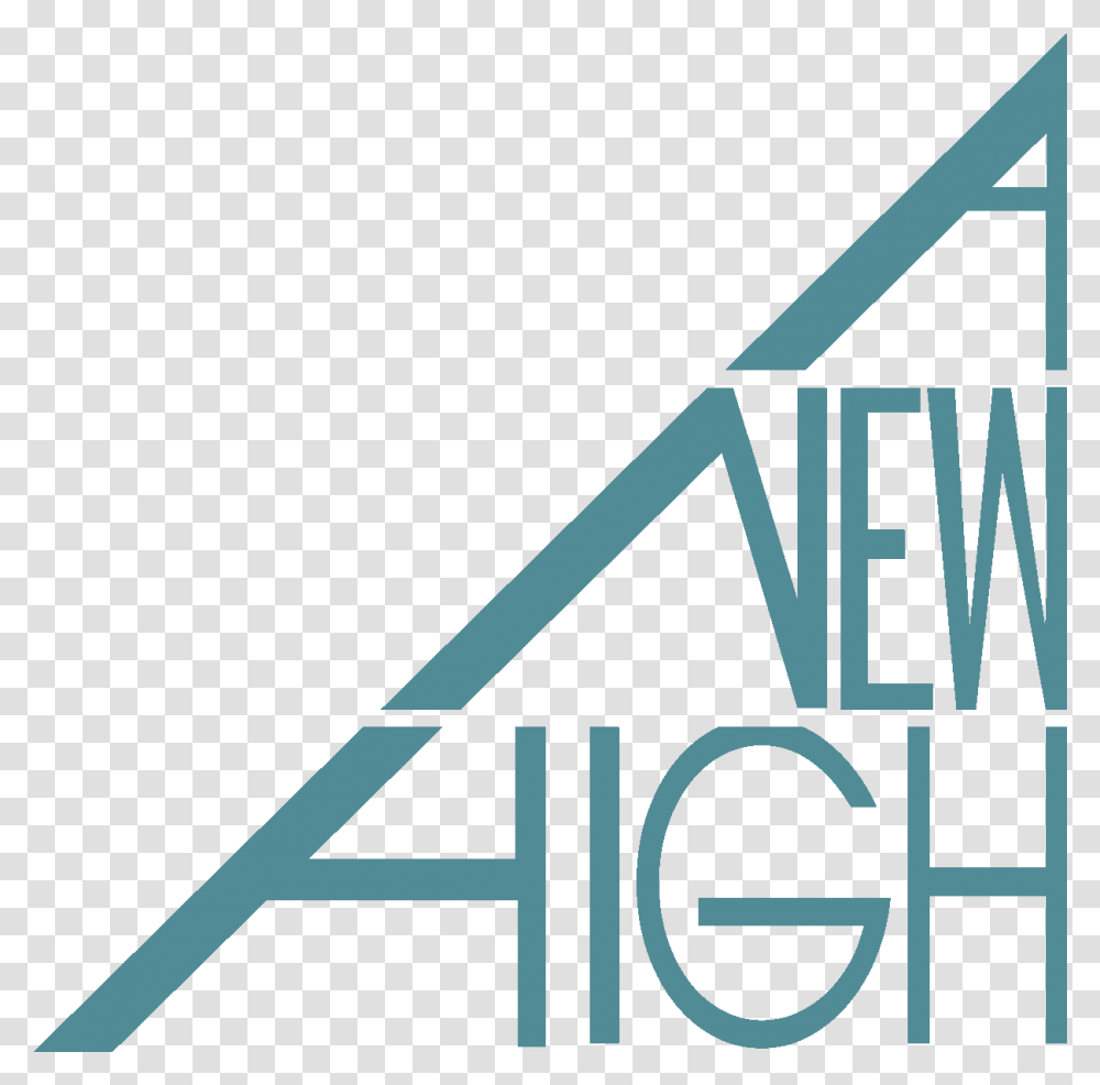 A New High Graphic Design, Triangle, Alphabet Transparent Png