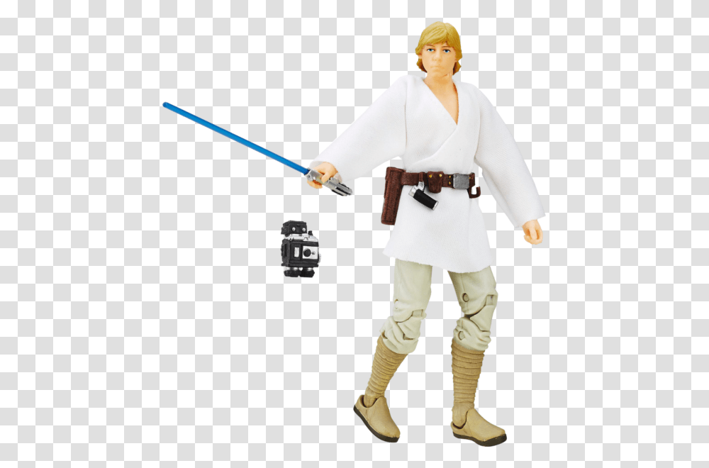 A New Hope Luke Skywalker Amp Star Wars Black Luke Skywalker, Person, Costume, Footwear Transparent Png