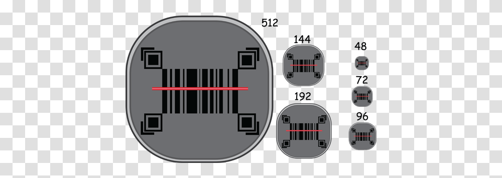 A New Logo Icon For Barcode Scanner - Steemit Dot, Gauge, Digital Clock, Stopwatch, Plot Transparent Png