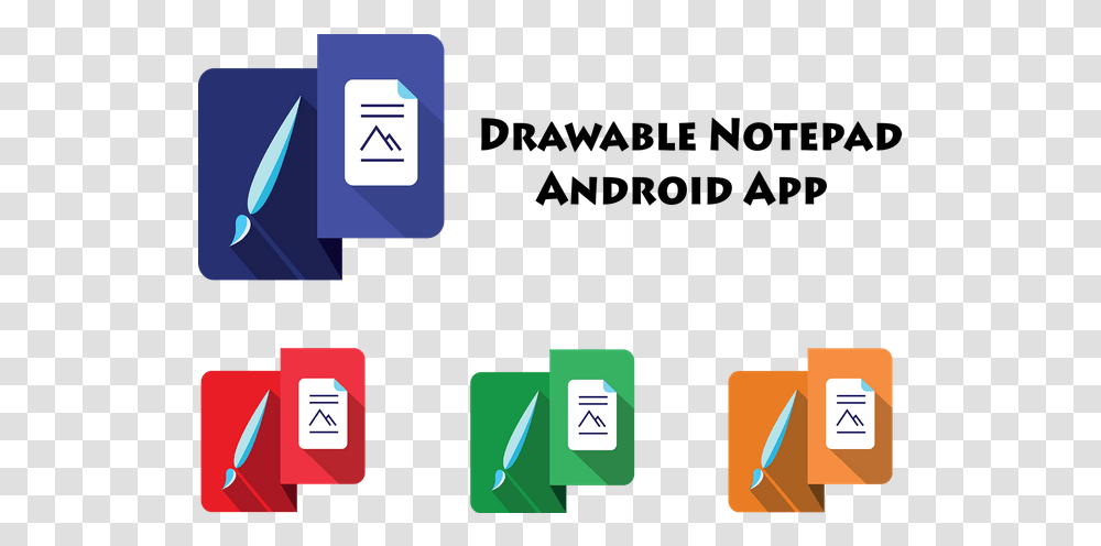 A New Logo Icon For Drawable Notepad Android App - Steemit Vertical, Text, Label, Symbol, Art Transparent Png