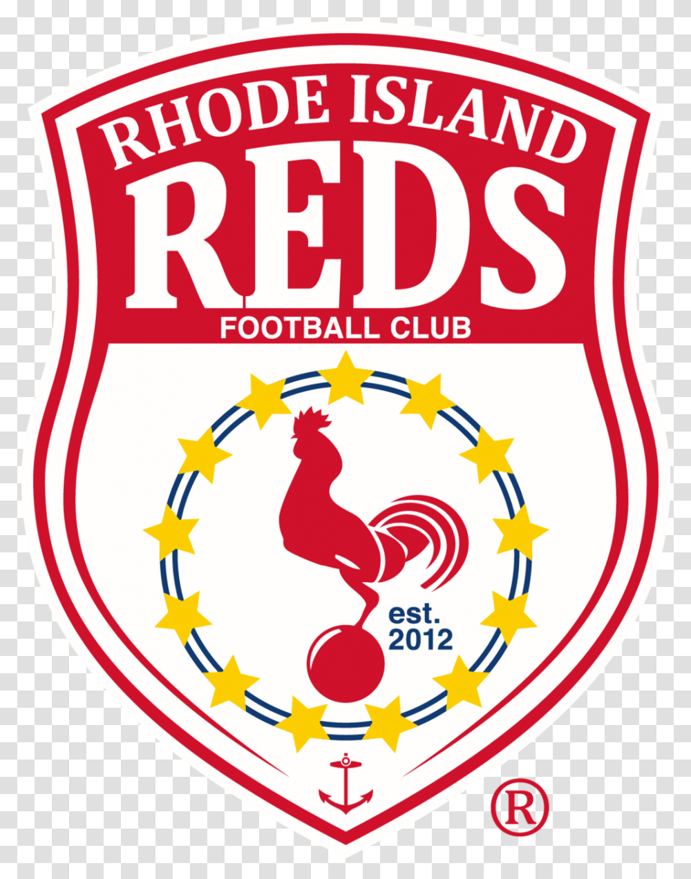 A New Look Rooster - Protagonist Soccer Rhode Island Reds Fc, Armor, Logo, Symbol, Trademark Transparent Png