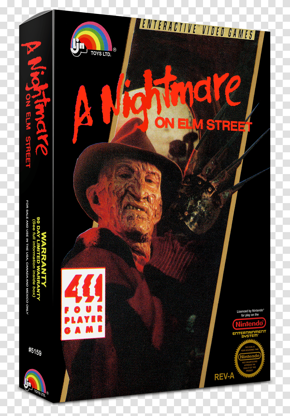 A Nightmare Launchbox Games Database Nightmare On Elm Street Nes, Poster, Advertisement, Person, Human Transparent Png
