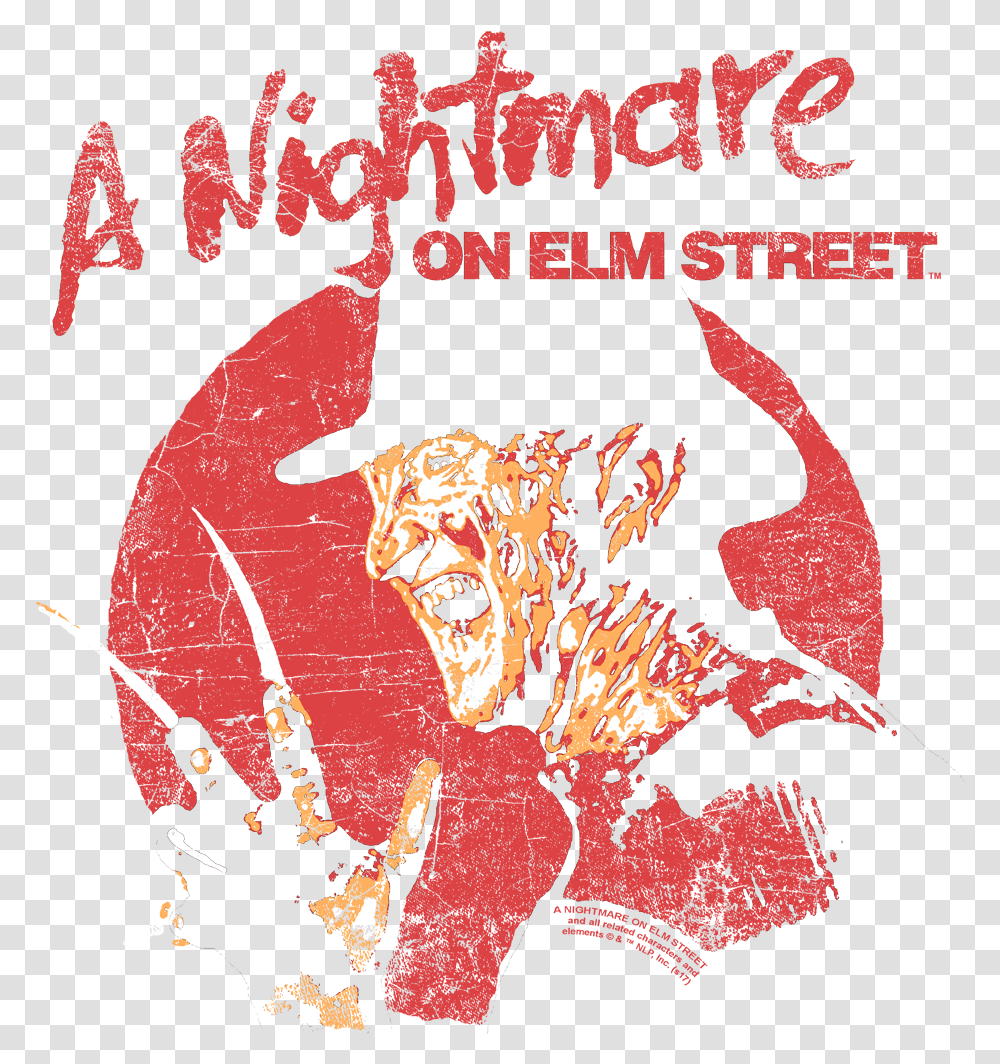A Nightmare Shirt Nightmare On Elm Street 5 Logo, Advertisement, Poster, Flyer, Paper Transparent Png