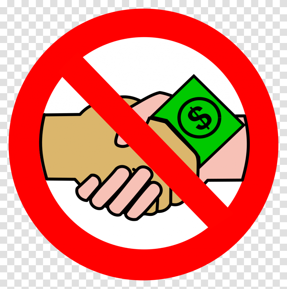A No Money Handshake, Label, Sticker Transparent Png