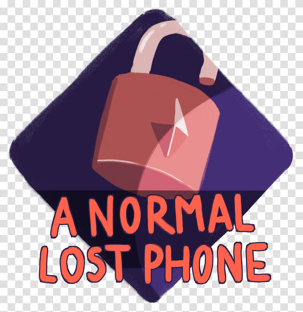 A Normal Lost Phone Normal Lost Phone Logo, Advertisement, Poster, Lock, Cowbell Transparent Png