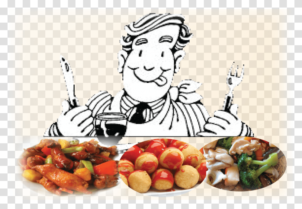 A One Buffet, Person, Human, Bowl, Food Transparent Png