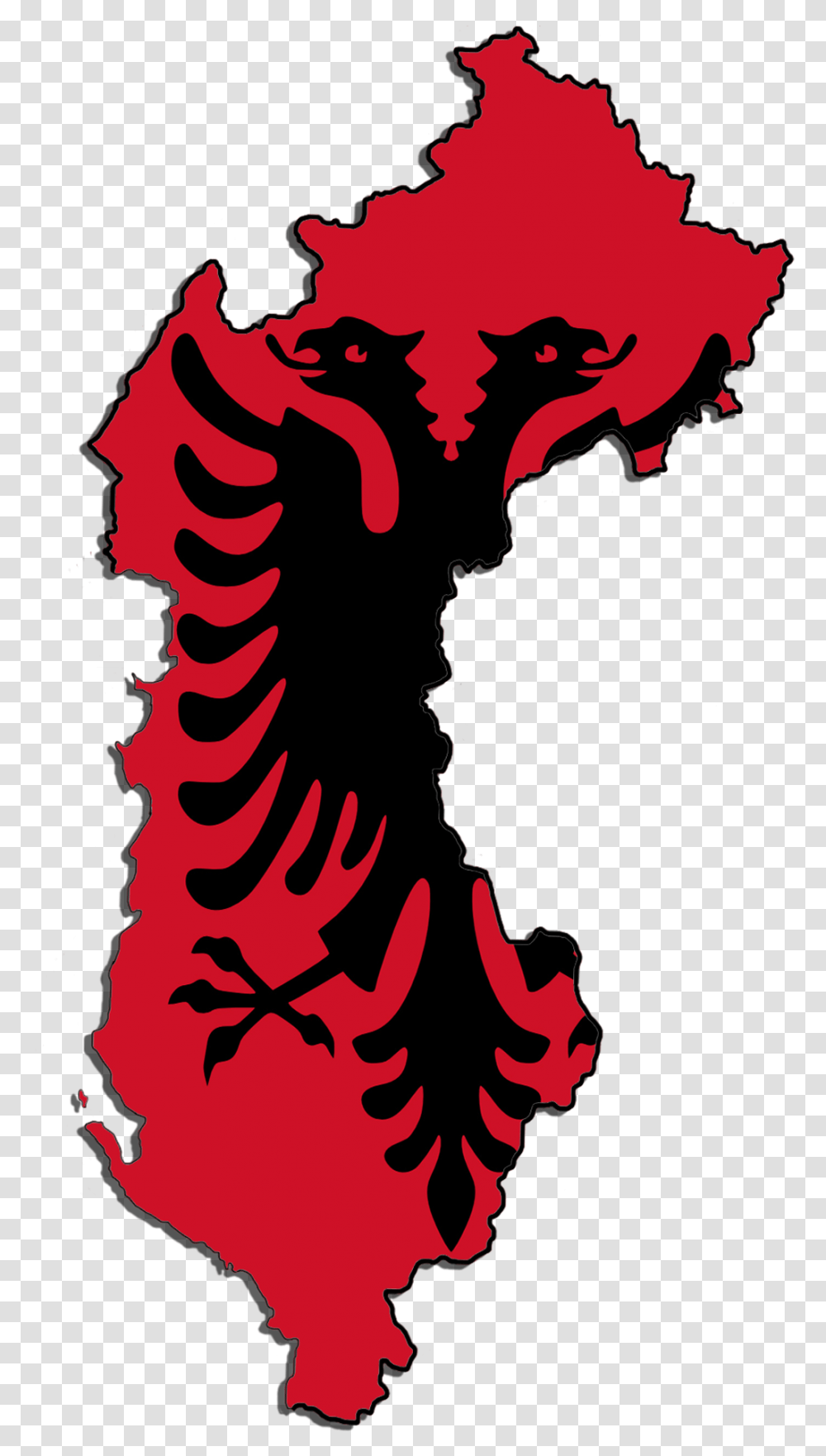 A Order Of Google Inc Albania And Kosovo Map Clipart Kosovo Is Albania Map, Poster, Mammal, Animal, Seahorse Transparent Png