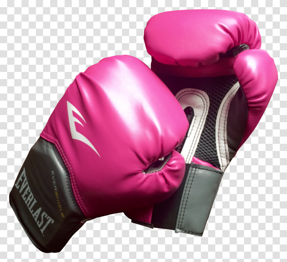 A Pair Of Pink Boxing Gloves Boxing, Person, Human, Sport, Sports Transparent Png