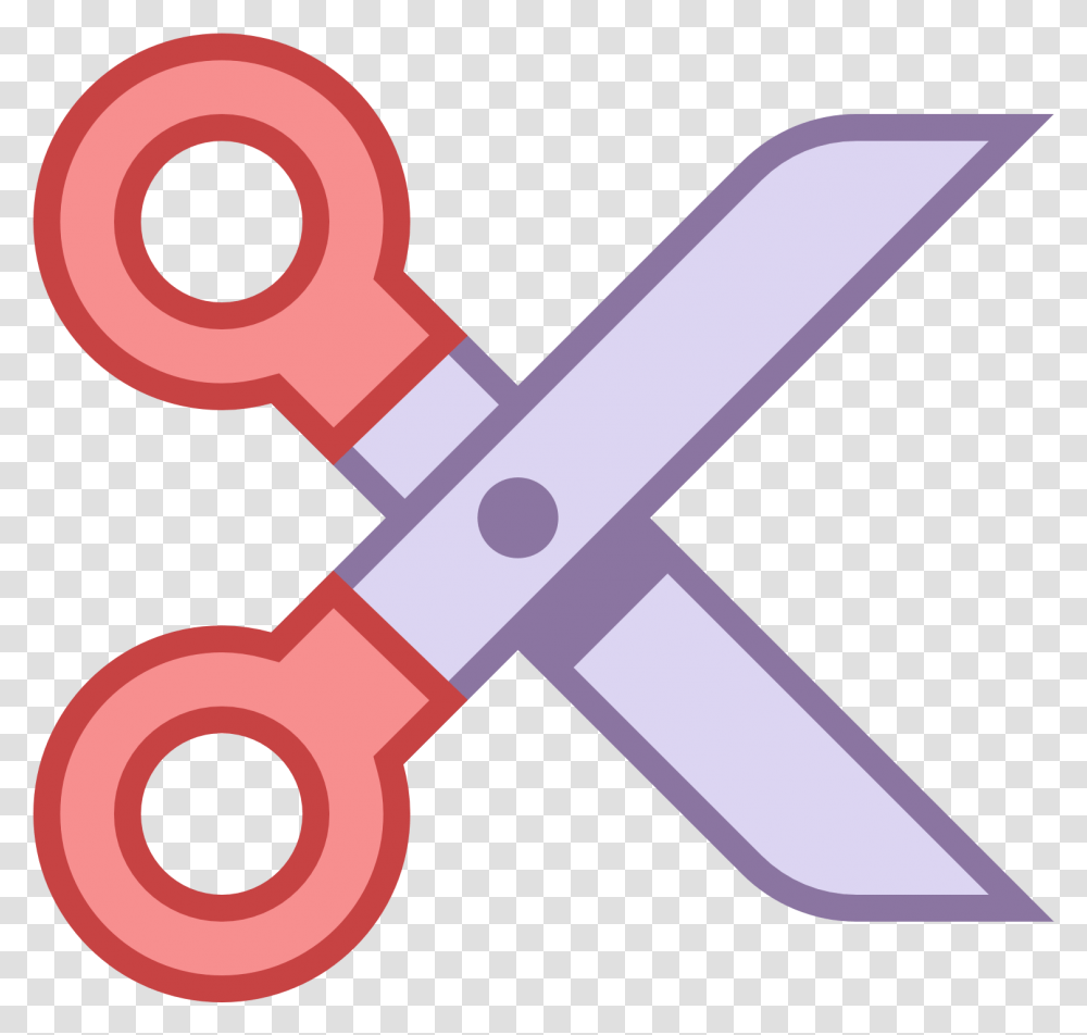 A Pair Of Scissors Opened And Pointed Right, Weapon, Weaponry, Key, Blade Transparent Png