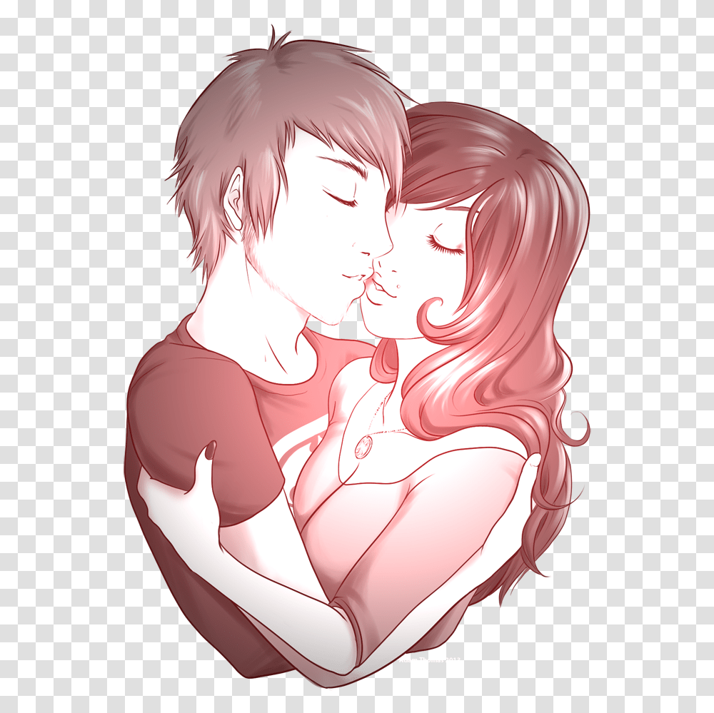 A Perfect Couple Two Lovers Images, Person, Human, Hug, Comics Transparent Png