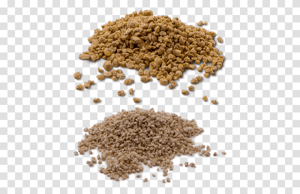 A Photo Of A Small And Medium Granule Cat Litter Seed, Rug, Food, Plant, Nature Transparent Png