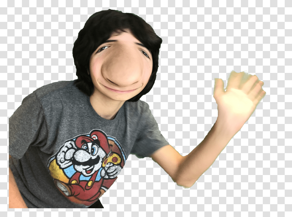 A Picture Of Jacob Waving Transparent Png