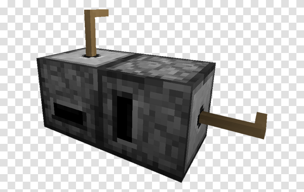 A Picture Of Two Grinders Minecraft Iron Dust, Brick, Mailbox, Letterbox, Slate Transparent Png