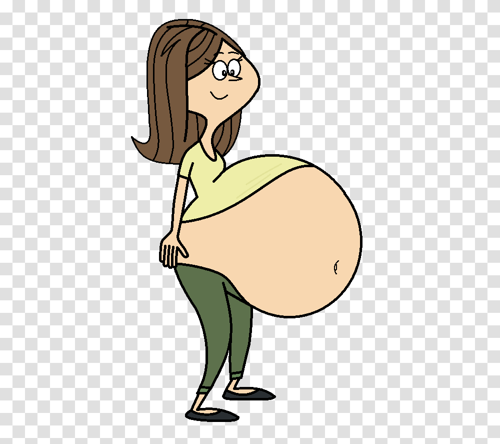 A Pregnant Lady, Bag, Sack, Shoulder Transparent Png