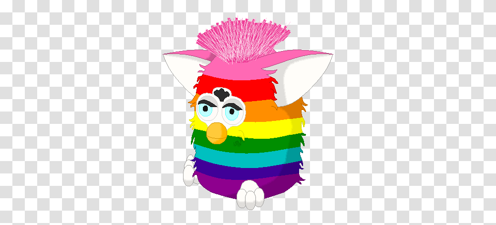 A Pride Furby For Month Cartoon, Pinata, Toy, Clothing, Apparel Transparent Png