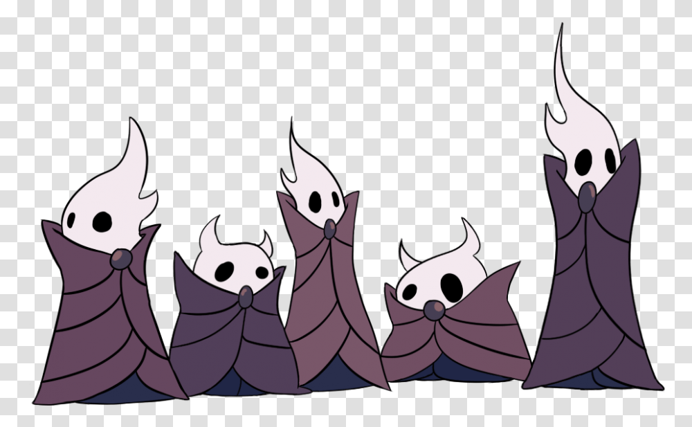 A Quick Drawing Of The Distant Villagers In Deepnests Hollow Knight Distant Villagers, Cat, Pet, Mammal, Animal Transparent Png