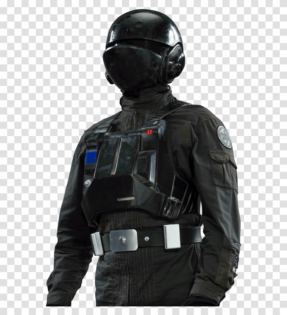 A Rebellion Built On Hope Star Wars Imperial Ground Crew, Helmet, Apparel, Person Transparent Png