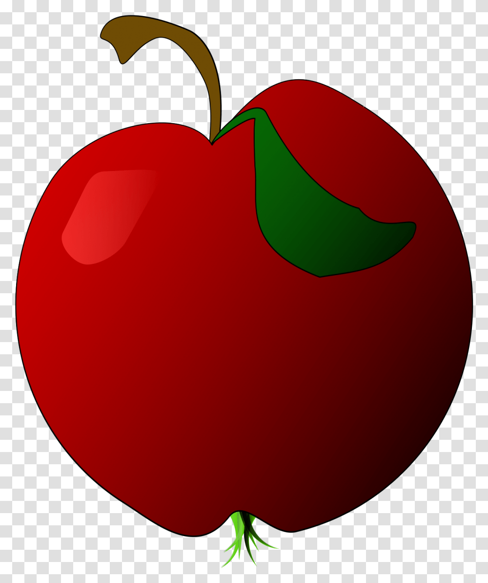 A Red Apple Clip Arts Apple, Plant, Fruit, Food, Balloon Transparent Png