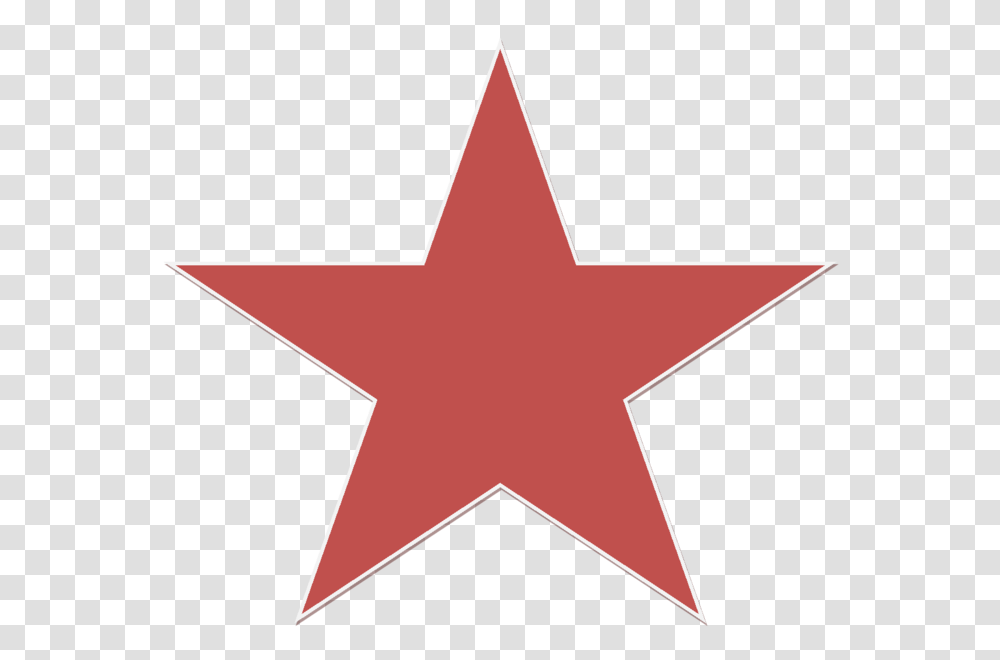 A Red Star, Cross, Star Symbol Transparent Png