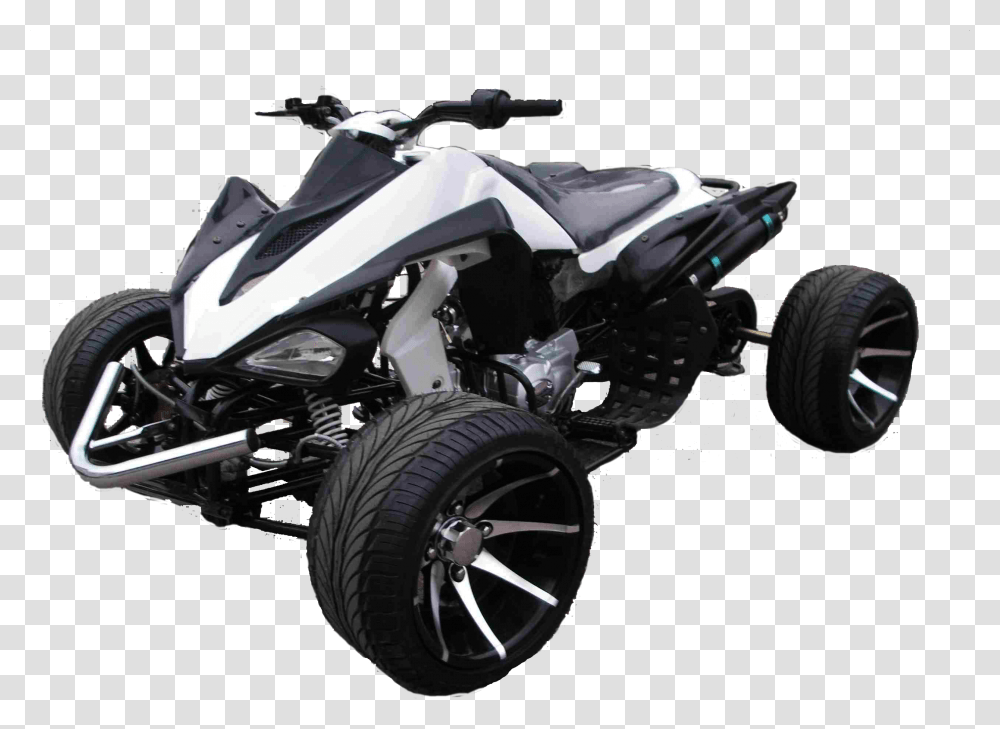 A Red Utility Quad Japanese Racing Four Wheeler, Atv, Vehicle, Transportation, Motorcycle Transparent Png